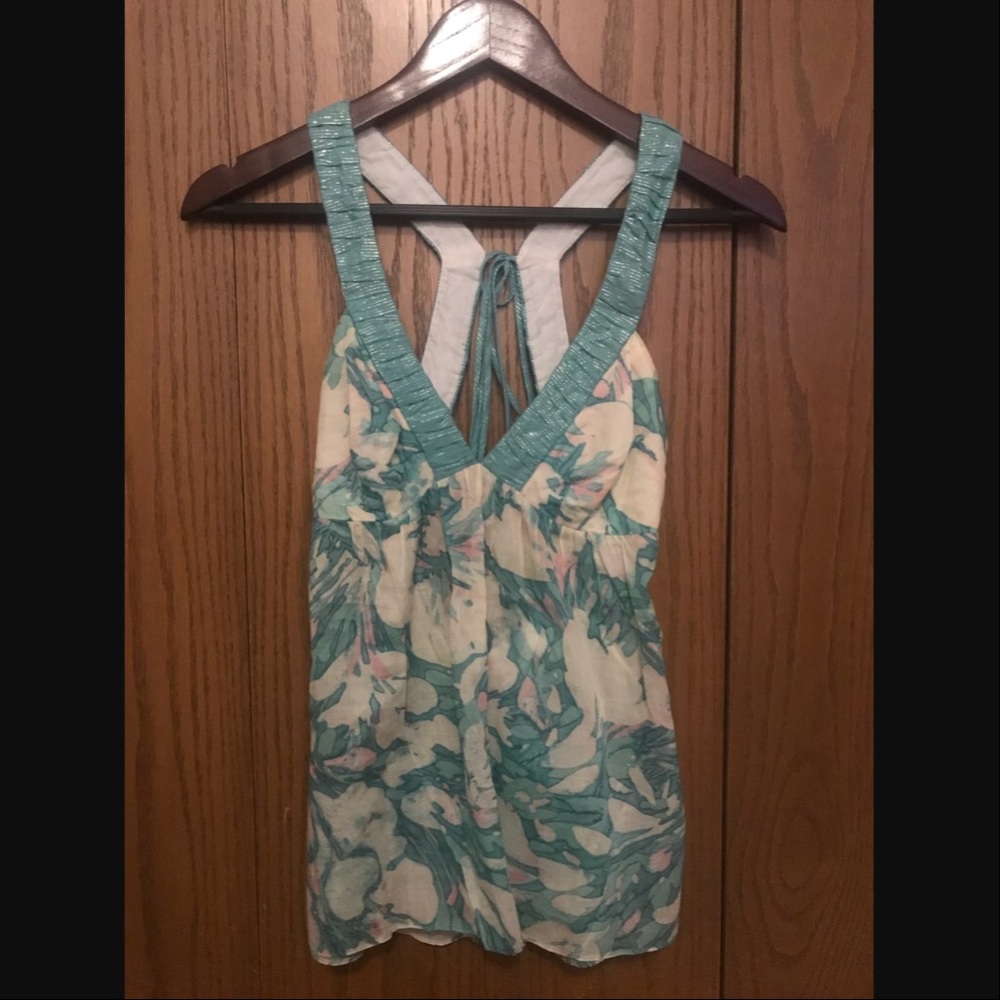 Rebecca Taylor Floral Tank Top